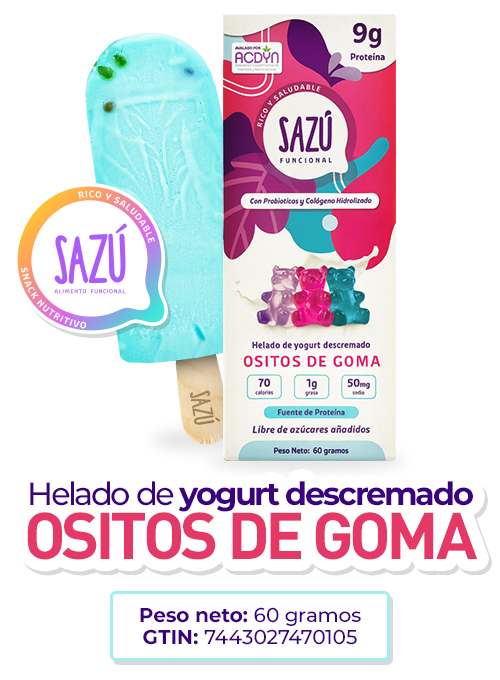 Helados Sazú - Ositos de Goma